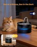 Quiet 2L Cat Water Fountain - Black