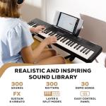 Alesis Melody 61 Digital Piano Bundle for Beginners