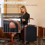 Cosbarn 5-Piece Hard Case Luggage Set