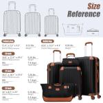 Cosbarn 5-Piece Hard Case Luggage Set