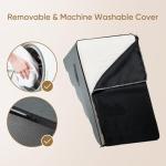 4-Step Grey Pet Stairs for Dogs and Cats