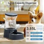 Automatic Pet Water Dispenser with Stainless Steel Bowl