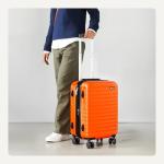 Expandable Carry-On Luggage with Spinner Wheels