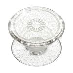 Clear Glitter Silver PopSockets Phone Grip & Stand