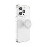 Clear Glitter Silver PopSockets Phone Grip & Stand