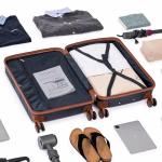 Dark Blue 5-Piece Hardshell Luggage Set