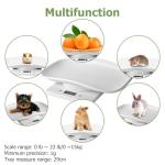 Digital Pet Scale with Measuring Tape for Small Animals