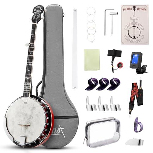 AKLOT 38’’ Full-Sized 5 String Banjo Kit