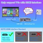 YRPRSODF TV Game Console with 100+ Games