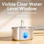 Stainless Steel Cat Water Fountain - 73oz