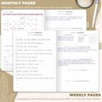 Clever Fox Self-Care Journal for Wellness and Reflection