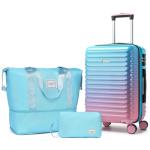 LARVENDER Expandable 20" Carry-On Luggage for Travel