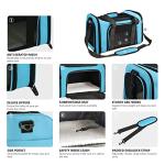Henkelion Airline-Approved Pet Carrier for Small Pets