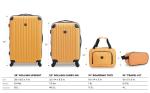 Butterscotch 4-Piece Hardside Luggage Set