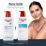 Eucerin Unscented Body Lotion for Sensitive Skin, 3-Pack