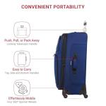 SWISSGEAR Expandable Spinner Luggage - Blue 29-Inch