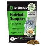 Cat Hairball Support Chewy Treats - Chicken Flavor