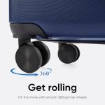 OLIXIS Stylish Hardside Luggage Set with Spinner Wheels