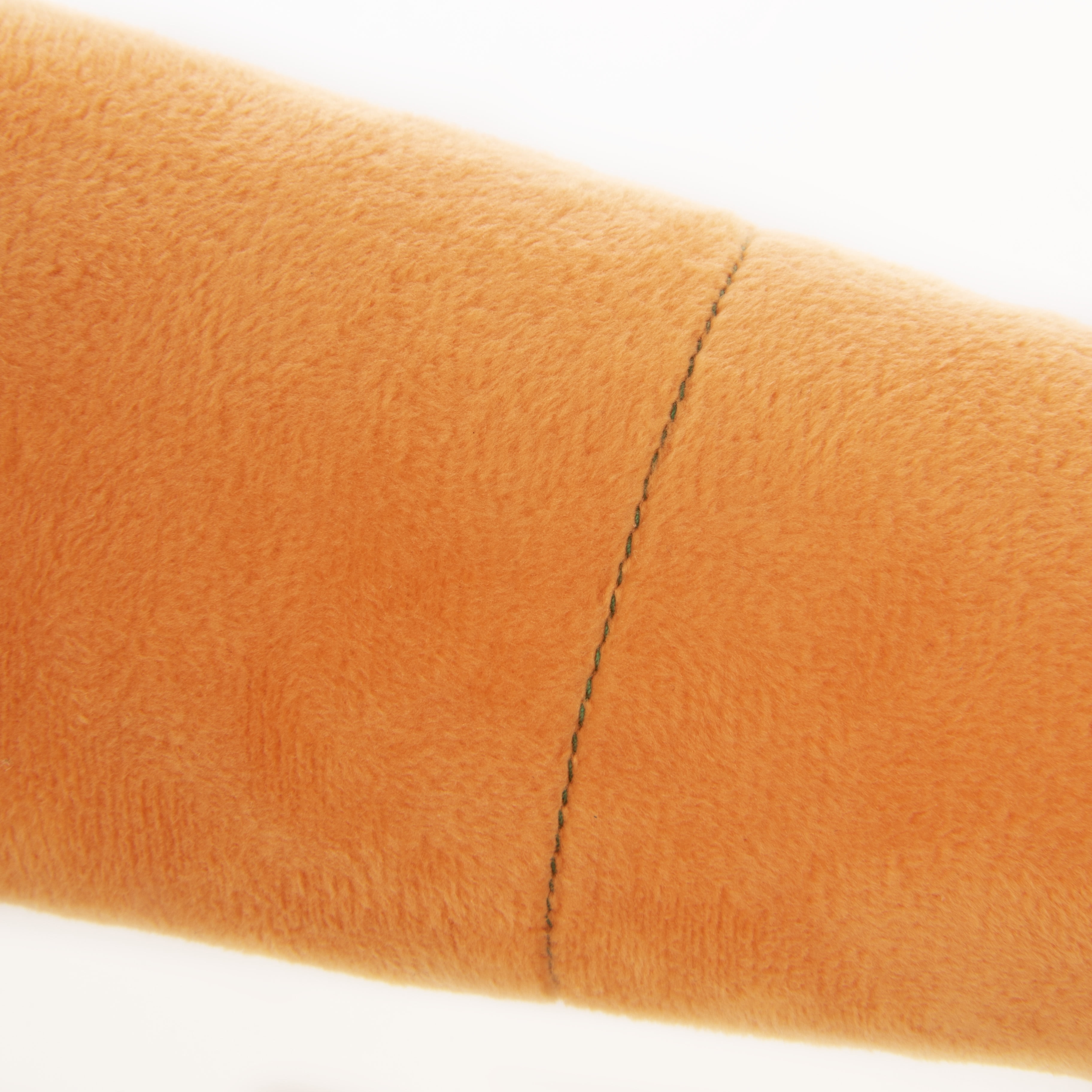 Large Plush Carrot Cat Toy with Catnip