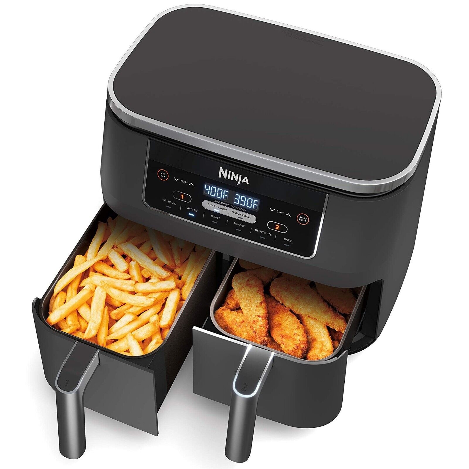 Ninja DZ201 Foodi 8 Quart DualZone Air Fryer