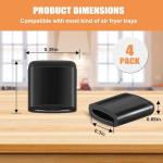 Air Fryer Rubber Bumpers - 4PCS Silicone Replacement