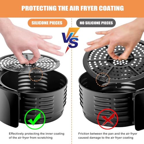 Air Fryer Rubber Bumpers - 4PCS Silicone Replacement