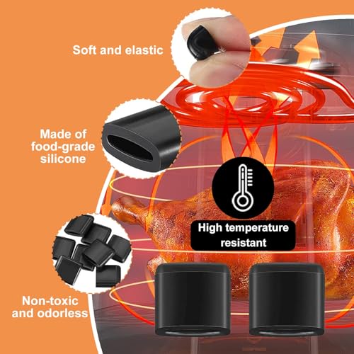 Air Fryer Rubber Bumpers - 4PCS Silicone Replacement