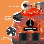 Air Fryer Rubber Bumpers - 4PCS Silicone Replacement