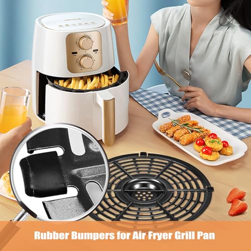 Air Fryer Rubber Bumpers - 4PCS Silicone Replacement
