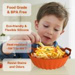 Reusable Silicone Air Fryer Liners - 2 Pack