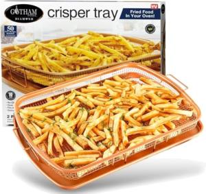 Gotham Steel Air Fryer Basket & Crisper Tray