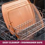 Gotham Steel Air Fryer Basket & Crisper Tray