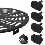 Gourmia Air Fryer Oven: 4PCS Silicone Feet-Resistant Replacement