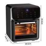 Large Capacity Electric Air Fryer with 360° Baking