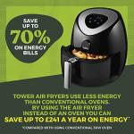 Tower Vortx T17024 Digital Air Fryer Oven, 4.3L