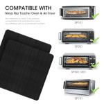 Aieve Non-stick Air Fryer Oven Liners, Ninja Compatible