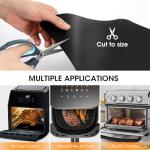 Aieve Non-stick Air Fryer Oven Liners, Ninja Compatible