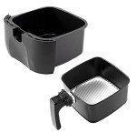 Nuwave 3QT Brio Tray and Basket Combo - Black