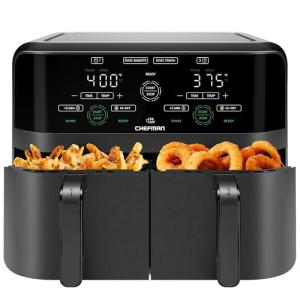 Chefman 6QT Dual Basket Digital Air Fryer