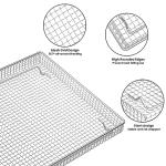 Stainless Steel Air Fryer Tray and Basket