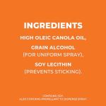 PAM No-Stick Spray for Air Fryers, 6 oz