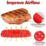 Reusable Air Fryer Liners with Raised Silicone