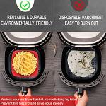 Reusable Air Fryer Liners with Raised Silicone