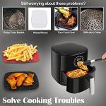 Reusable Air Fryer Liners with Raised Silicone
