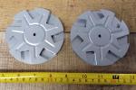 2 Upper Fan Blades for BELLA 8Qt Air Fryer