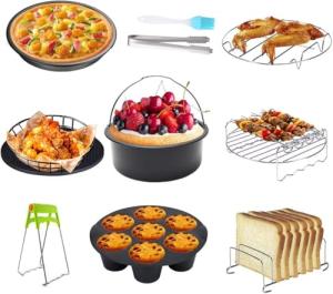 Universal Air Fryer Accessories Set for 3.5qt-4.5qt