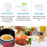 10-Piece 8-Inch Air Fryer Accessory Set