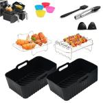 Ninja Air Fryer Mega Kit with Silicone Liners