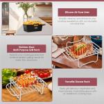 Ninja Air Fryer Mega Kit with Silicone Liners