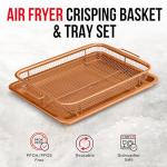 Swiss Bakken 2in1 Air Fryer Tray: Crispy & Dishwasher-Safe